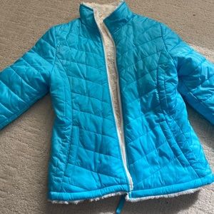 Light blue reversible jacket